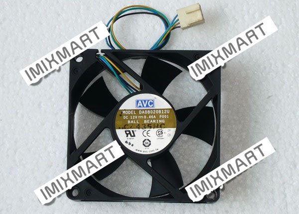 AVC DA08020B12U P001 Server Square Fan 80x80x20mm