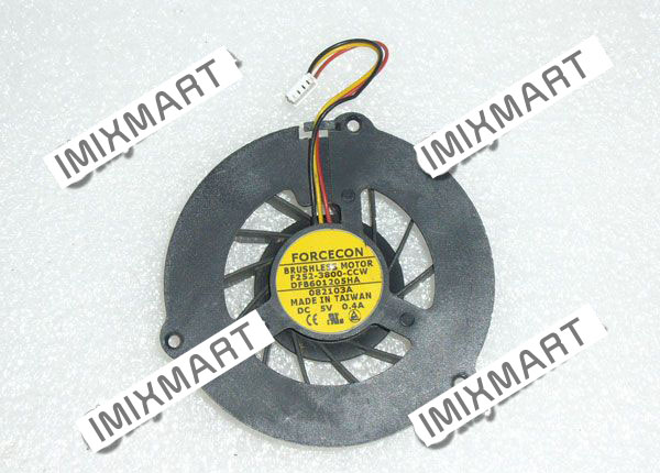 A-Open 1945 Cooling Fan DFB601205HA F252-3800-CCW 61x61x12.5mm