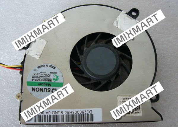 Dell Vostro 1720 Cooling Fan DC280005HS0 0R863C GB0507PGV1-A
