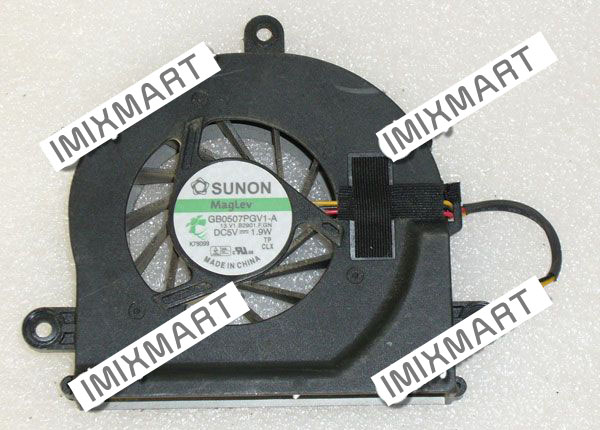 SUNON GB0507PGV1-A Cooling Fan 13.V1.B2901.F.GN