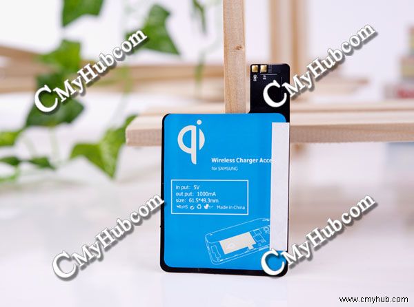 Qi Wireless Charging Power Receiver Pad for Samsung Galaxy S4 I9500