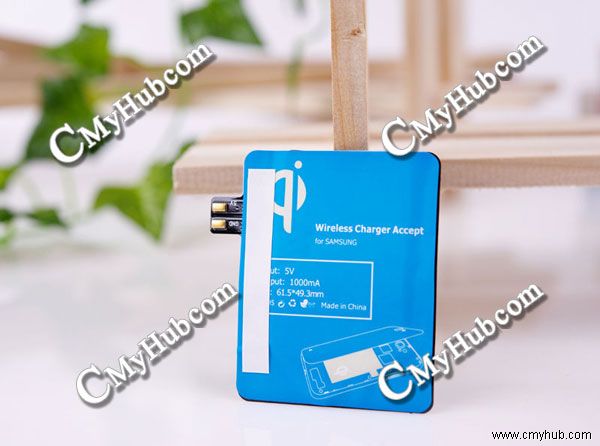 Qi Wireless Charger Charging Receiver for Samsung Galaxy Note2 Note II N7100