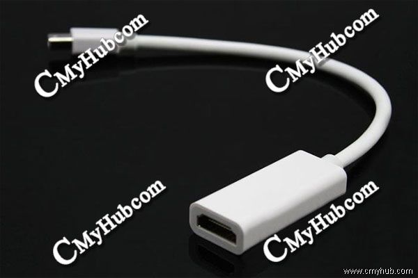 Mini DisplayPort Display Port DP to HDMI Adapter Cable For Apple Mac Macbook Pro Air