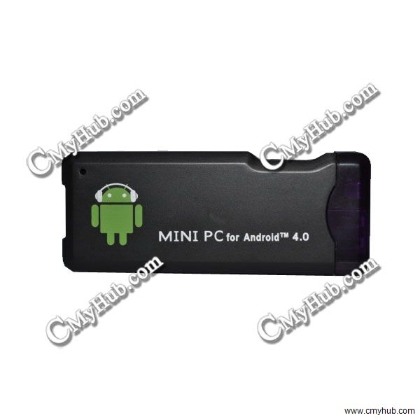 Black Android 4.0 Mini PC Wifi-N TV Box HD Google IPTV 1GB Allwinner A10