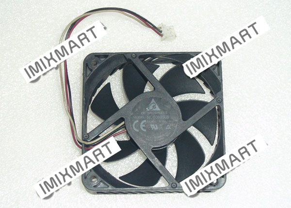 DELTA NUB0605LB-BQ01 DC5V 0.15A 6015 6CM 60MM 60X60X15MM 3pin Cooling Fan