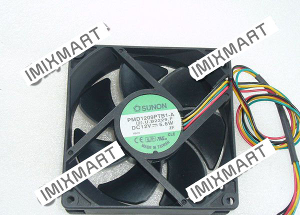 SUNON PMD1209PTB1-A (2).U.B2229.F DC12V 5.6W 9025 9CM 90MM 90X90X25MM 5pin Cooling Fan