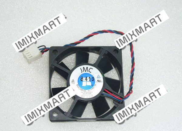 JMC 6015-12MS P/N:602942OPW-7 800-580-6688 DC12V 0.15A 60X60X15MM 4pin Cooling Fan