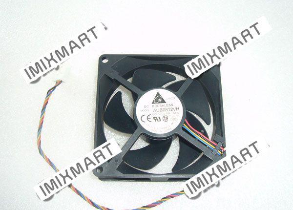 DELTA AUB0812VH-8F1L DC12V 0.41A 8025 8CM 80MM 80X80X25MM 4pin Cooling Fan