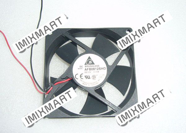 DELTA AFB0812SHD DC12V 0.33A 8020 8CM 80MM 80X80X20MM 2wire Cooling Fan