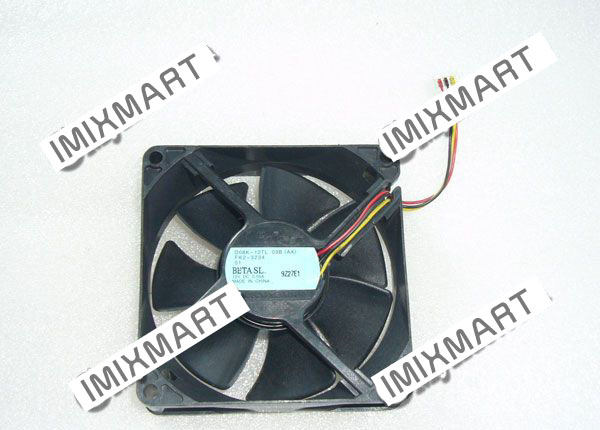Nidec D08K-12TL 03B(AX) FK2-3234 01 DC12V 0.05A 8025 80X80X25MM 3pin Cooling Fan