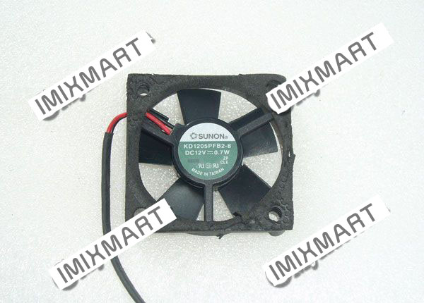 SUNON KD1205PFB2-8 DC12V 0.7W 5010 5CM 50MM 50X50X10MM 2pin Cooling Fan