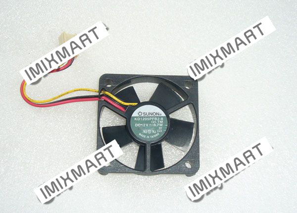 SUNON KD1205PFB2-8 (2).TM DC12V 0.7W 5010 5CM 50MM 50X50X10MM 3pin Cooling Fan