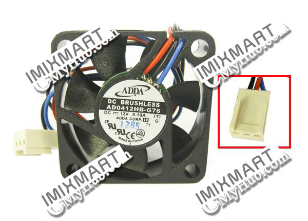 ADDA AD0412HB-G76 Server Square Fan 40x40x10mm