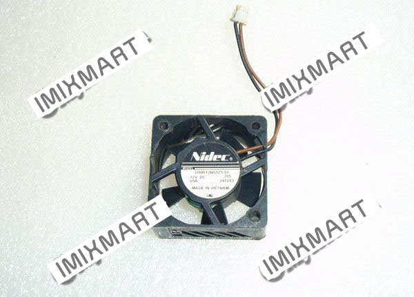 Nidec U30R12NS1Z5-51 J35 DC12V 0.05A 3015 3CM 30MM 30X30X15MM 2pin Cooling Fan