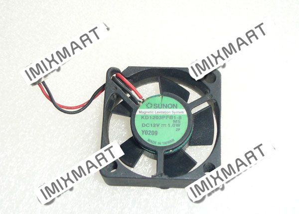 SUNON KD1203PFB1-8 MS DC12V 1.0W 3010 3CM 30MM 30X30X10MM 2pin Cooling Fan