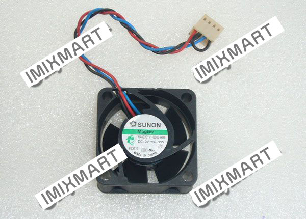 SUNON HA40201V1-Q000-H99 DC12V 0.72W 4020 4CM 40MM 40X40X20MM 4pin Cooling Fan
