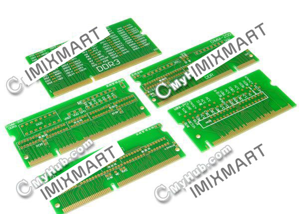 Tester Laptop Diagnostic Card 5pcs Sets PCI DDR1/2/3 SD Different Dummy Load