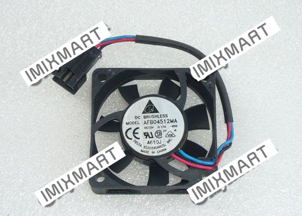 DELTA AFB04512MA-R00 DC12V 0.17A 4510 4.5CM 45MM 45X45X10MM 3pin Cooling Fan