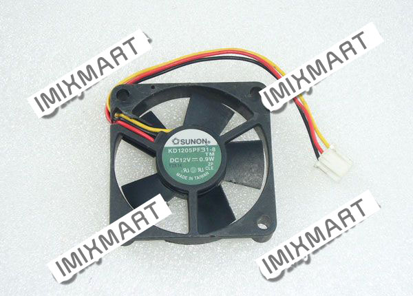 SUNON KD1205PFB1-8 TM DC12V 0.9W 5010 5CM 50MM 50X50X10MM 3pin Cooling Fan