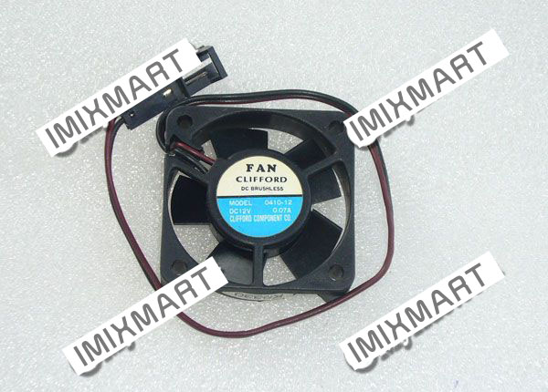 FAN 0410-12 DC12V 0.07A 4010 4CM 40MM 40X40X10MM 2pin Cooling Fan