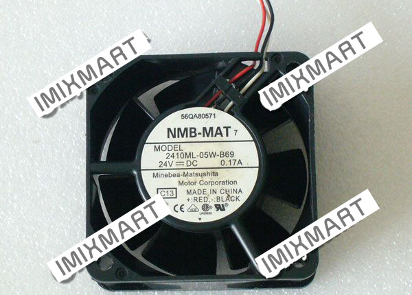 NMB 2410ML-05W-B69 Server Square Fan 60x60x25mm