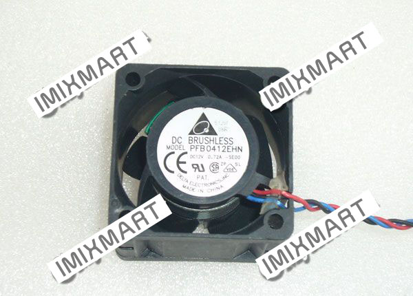 DELTA PFB0412EHN-SE00 DC12V 0.72A 4028 4CM 40MM 40X40X28MM 3pin Cooling Fan