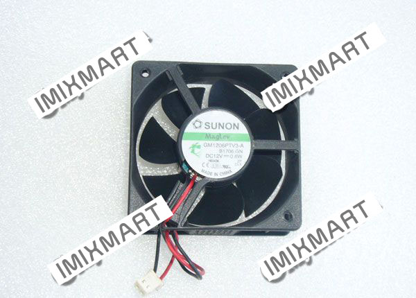 SUNON GM1206PTV3-A B1706.GN DC12V 0.6W 6025 6CM 60MM 60X60X25MM 2pin Cooling Fan