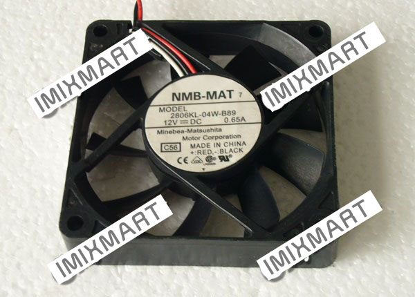 NMB 2806KL-04W-B89 Server Square Fan 70x70x15mm