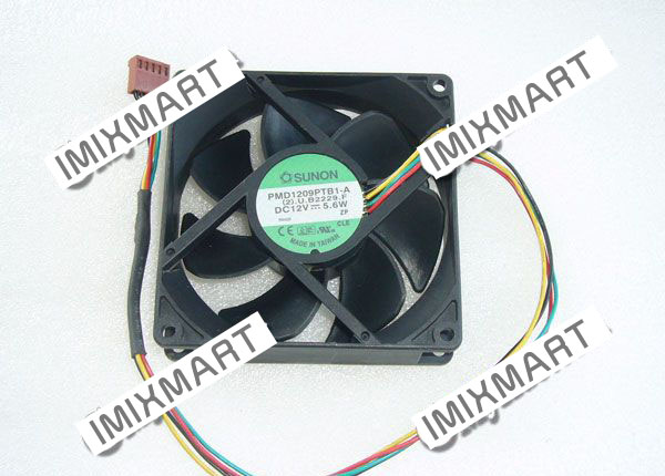 SUNON PMD1209PTB1-A (2).U.B2229.F DC12V 5.6W 9025 90X90X25MM 5pin Cooling Fan