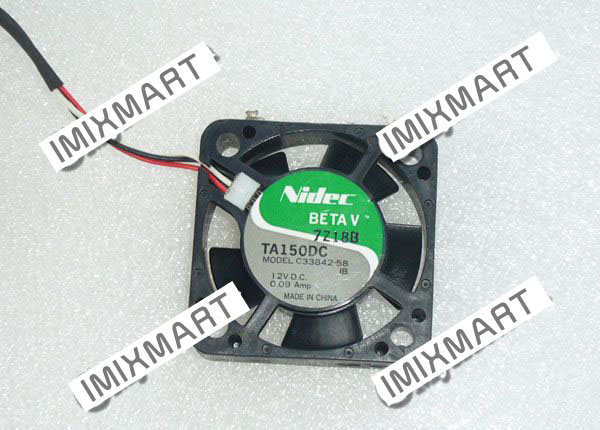 Nidec TA150DC C33842-58 IB DC12V 0.09Amp 4010 4cm 40mm 40x40x10mm 3PIN Cooling Fan