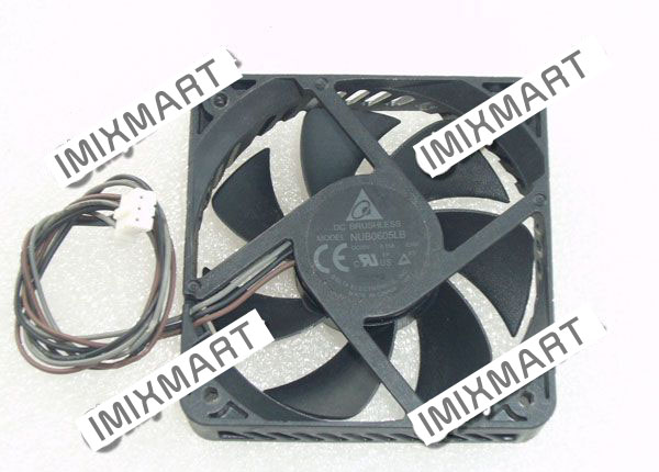 DELTA NUB0605LB-E107 DC5V 0.15A 6015 6CM 60MM 60X60X15MM 3pin Cooling Fan