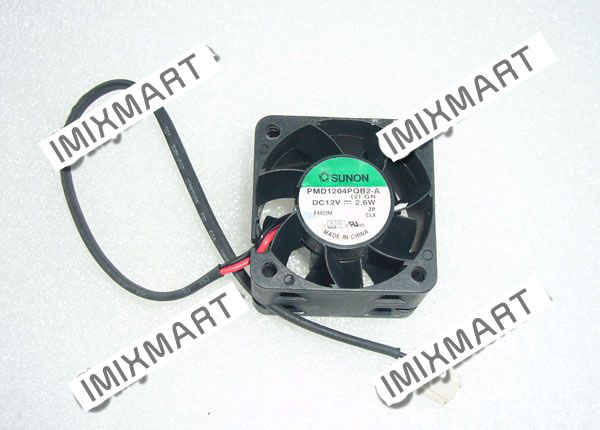 SUNON PMD1204PQB2-A (2).GN DC12V 2.6W 4028 4cm 40mm 40x40x28mm 2pin Cooling Fan