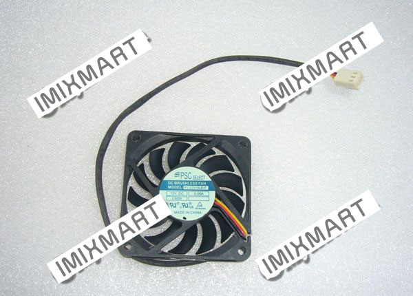 PSC P1127010LB1F DC12V 0.05A 0.60W 7010 7CM 70MM 70X70X10MM 3pin Cooling Fan