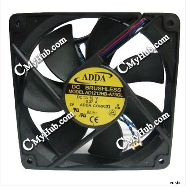 ADDA AD1212HB-A73GL Server Square Fan 120x120x25mm