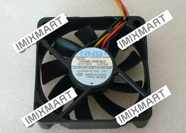 NMB 2406ML-04W-B29 Server Square Fan 60x60x15mm