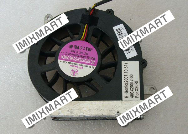 Bi-Sonic BP501005H-09 Cooling Fan 40GX20042-00 X20RI