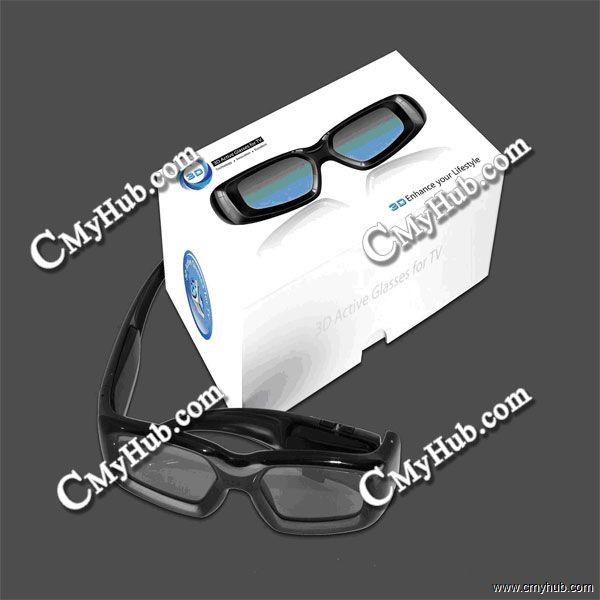 Samsung/LG/Sony/Panasonic/Sharp/Philips 3D Universal Active TV Glasses GBSG03-A