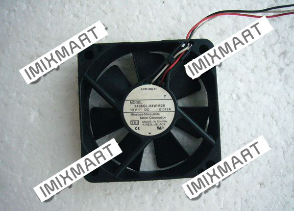 NMB 2406ML-04W-B29 Server Square Fan 60x60x15mm