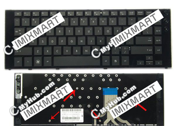HP ProBook 5310m Keyboard 581089-001 PK1308P1A05 MP-09B83K06698