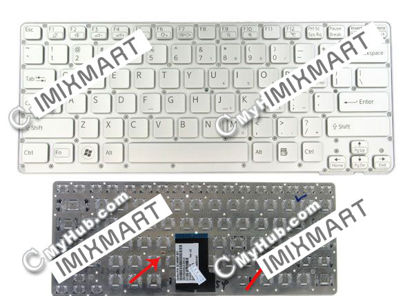 Sony Vaio VPCCA Series Keyboard 1-489-541-61 148954161 9Z.N6BBF.B01