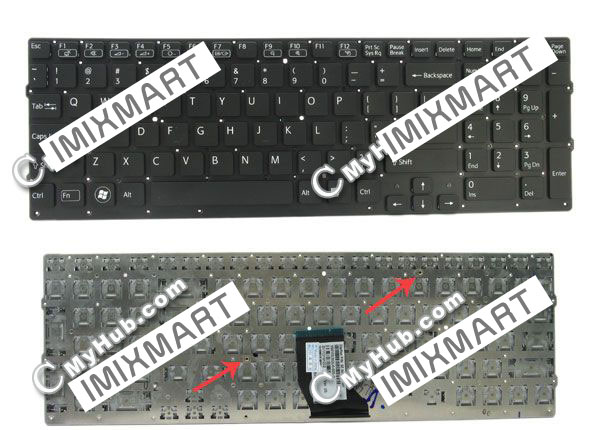 Sony Vaio VPC-CB17 Keyboard 1-489-548-61 148954861 9Z.N6CBF.001