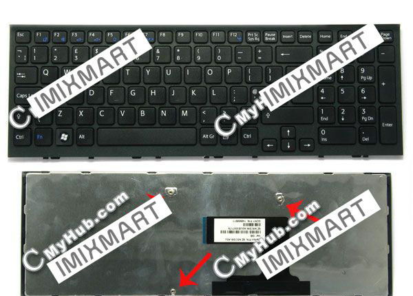 Sony Vaio VPCEL Series Keyboard 1-489-689-11 148968911 9Z.N5CSW.A0U