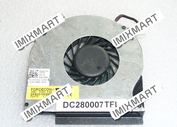 Dell Latitude E6410 E6510 Cooling Fan DFS531005MC0T F9A7 04H1RR