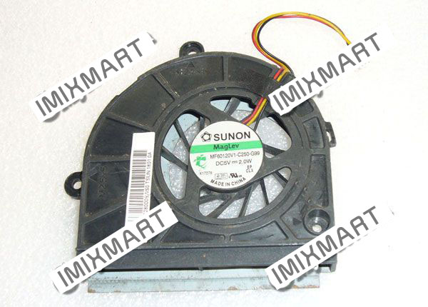 ASUS K43 Series Cooling Fan MF60120V1-C250-G99 DC280009WS0