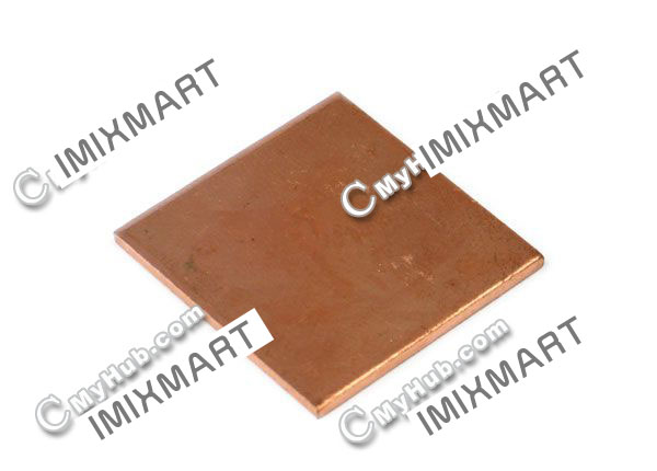 Full Copper Heatsink For All Purpose 15x15x1.5mm Thick