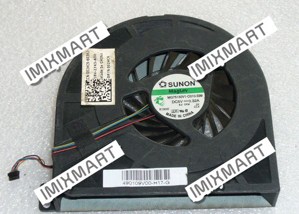 Dell Precision M4600 Cooling Fan MG75150V1-C010-S99 002HC9