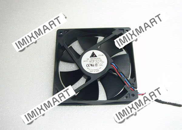 Delta AFB1212L F00 DC12V 0.21A 12025 12CM 120mm 120x120x25mm 3Pin Cooling Fan