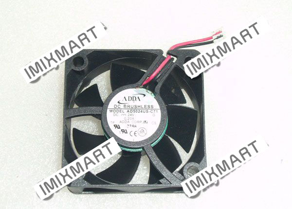 ADDA AD5024US-C71 G DC12V 0.20A 5020 5CM 50MM 50X50X20MM 2pin Cooling Fan