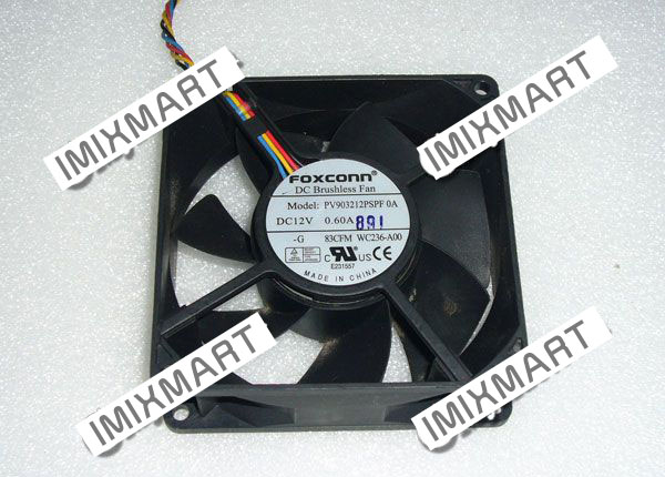 Foxconn PV903212PSPF 0A Server Square Fan 90x90x32mm