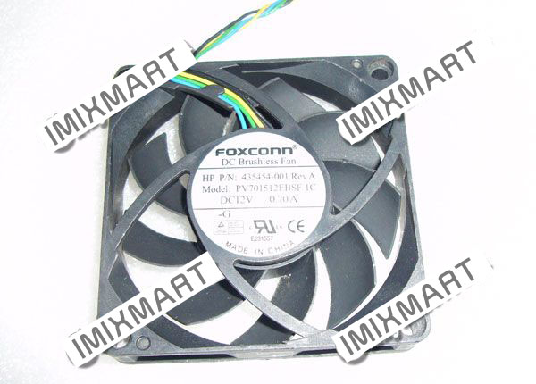 HP 435454-007 Foxconn PV701512EBSF 1C 7015 7CM 70x70x15mm Fan